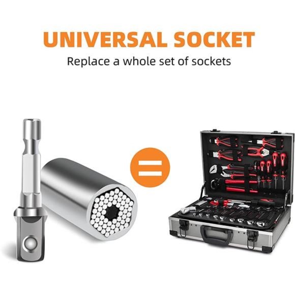 Universal Socket Wrench Magical Grip Alligator Magic Grip Multi Tool Power Drill - Picture 5 of 6